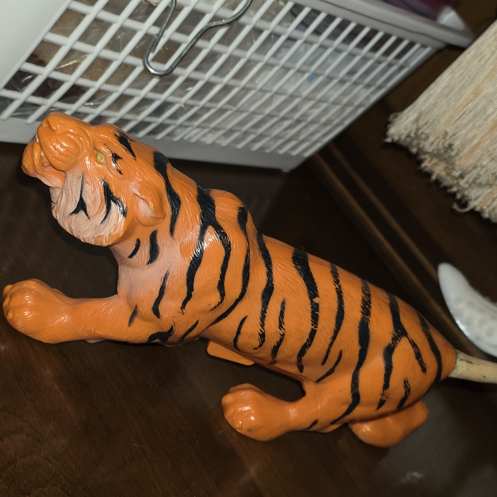 Orange Tiger Figurine